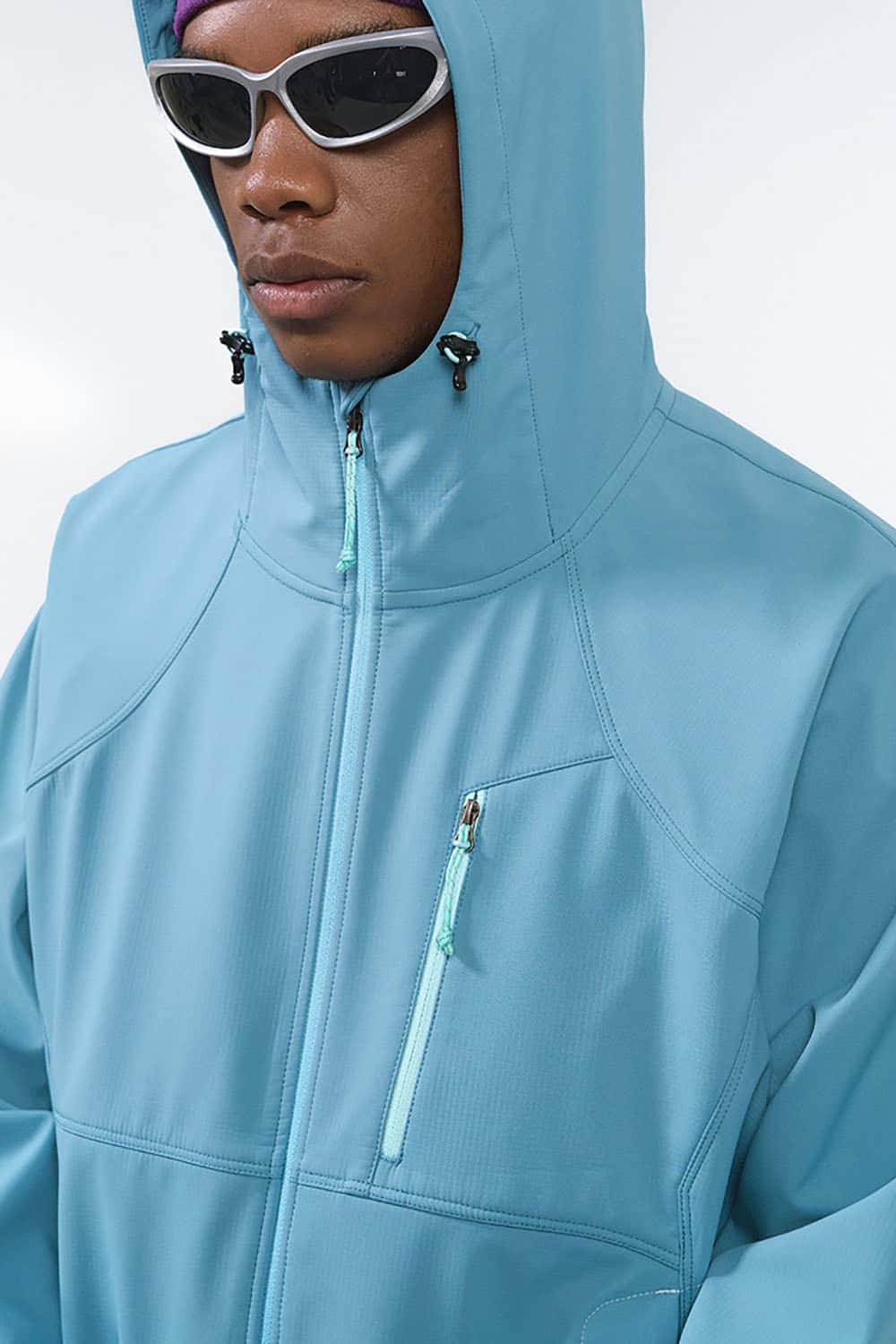 Lightweight Outdoor Softshell Jacket _ 3-Proof Fully Seam-Taped Hiking Shell