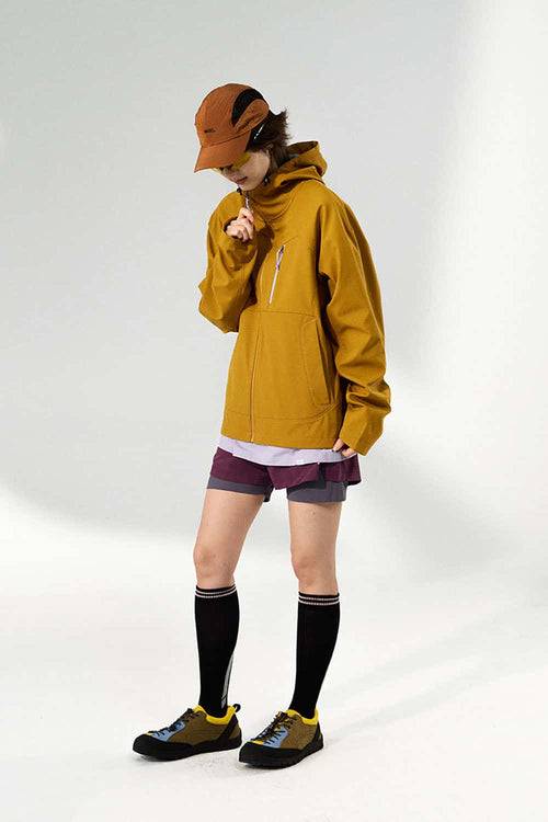 Fully Taped Windproof Softshell Jacket - Earth Brown