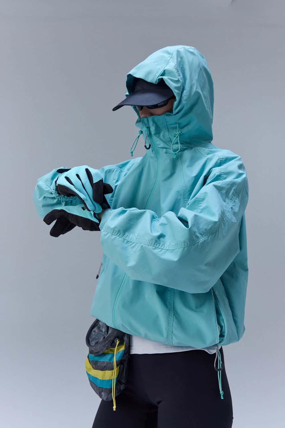 DuPont Triple-Protection Lightweight Sport Jacket _ Outdoor Hiking Hooded Shell