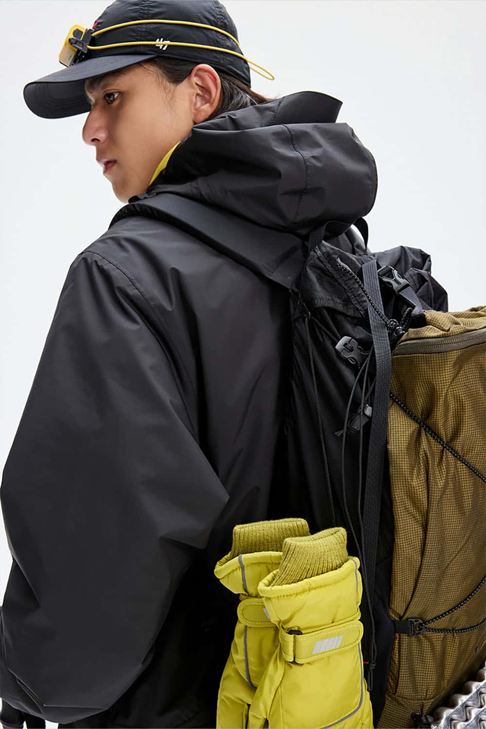 3-in-1 Fully-Taped Outdoor Jacket _ Detachable Down Liner Waterproof Windbreaker