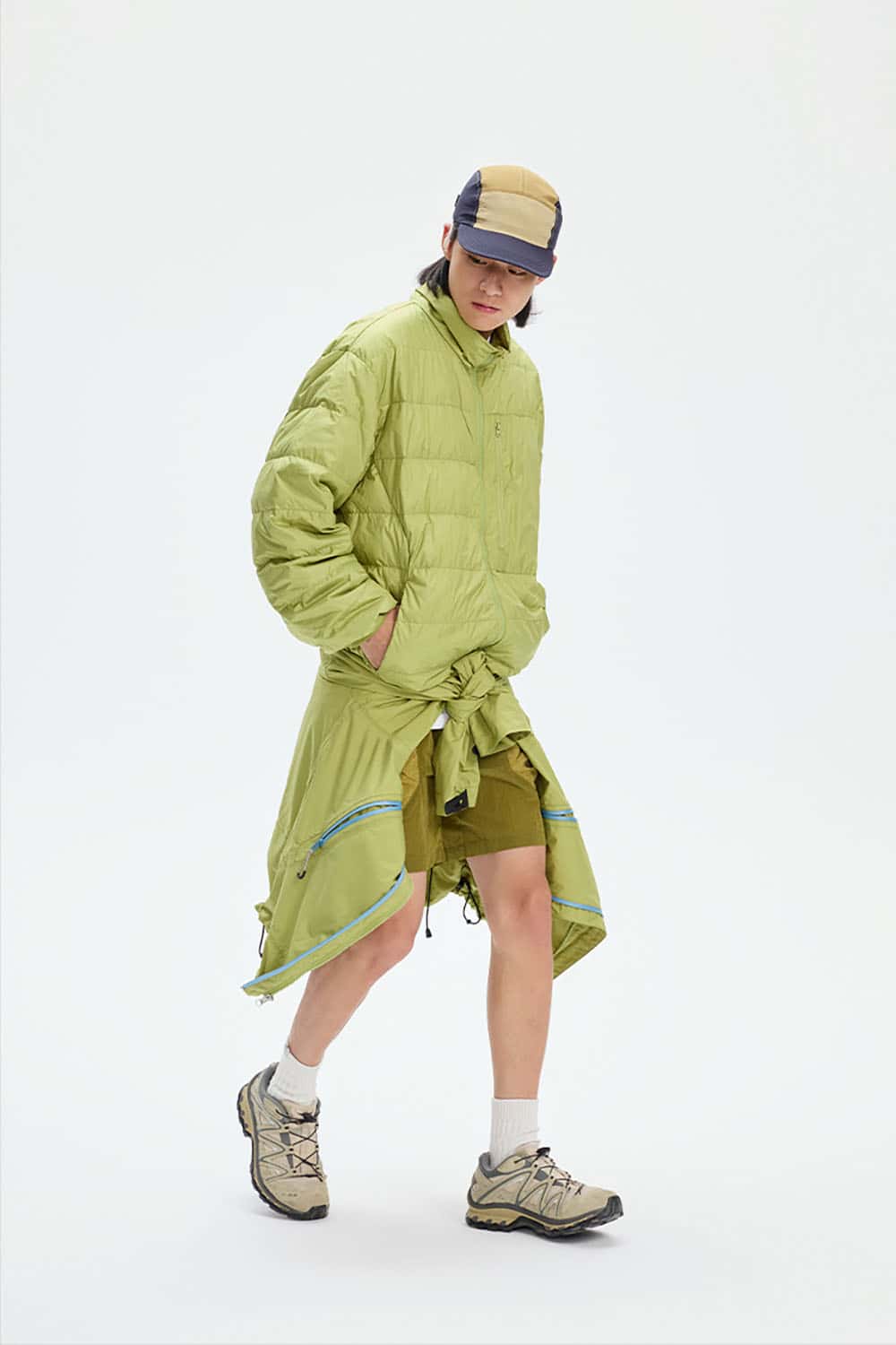 3-in-1 Fully-Taped Outdoor Jacket _ Detachable Down Liner Waterproof Windbreaker