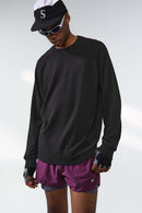 Thermal Raglan Long Sleeve Tee - Active Black