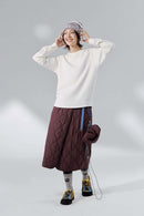 Thermal Raglan Long Sleeve Tee - Off White