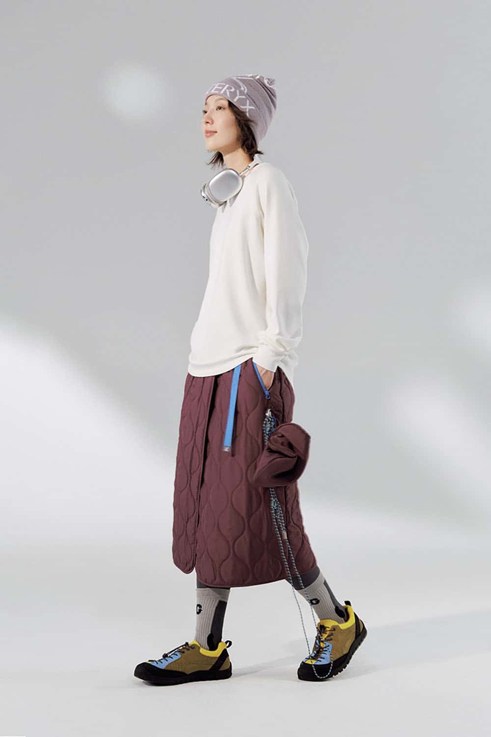 Warm Raglan Sleeve Long-Sleeve T-Shirt _ Solid Color Loose Fit Crewneck Baselayer