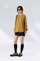 Thermal Raglan Long Sleeve Tee - Yellow