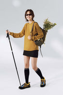 Thermal Raglan Long Sleeve Tee - Yellow