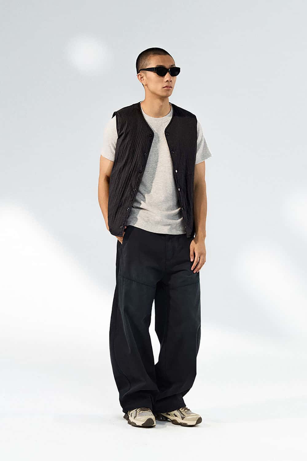 Ultralight Packable Goose Down Vest _ 90% Down Invisible Slim Fit Puffer Waistcoat