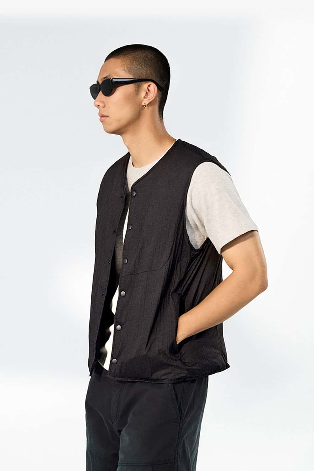 Ultralight Packable Goose Down Vest _ 90% Down Invisible Slim Fit Puffer Waistcoat