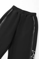 Air-Layer Graphic Sweatpants - Active Black
