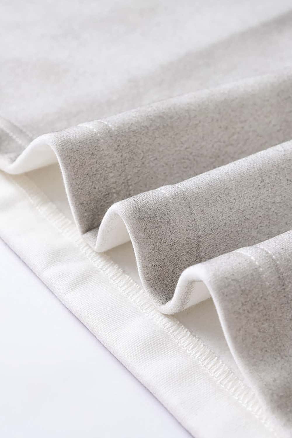 Vintage Spray-Dyed Camo Contrast Long Sleeve T-Shirt _ Loose Fit Fake Two-Piece Top