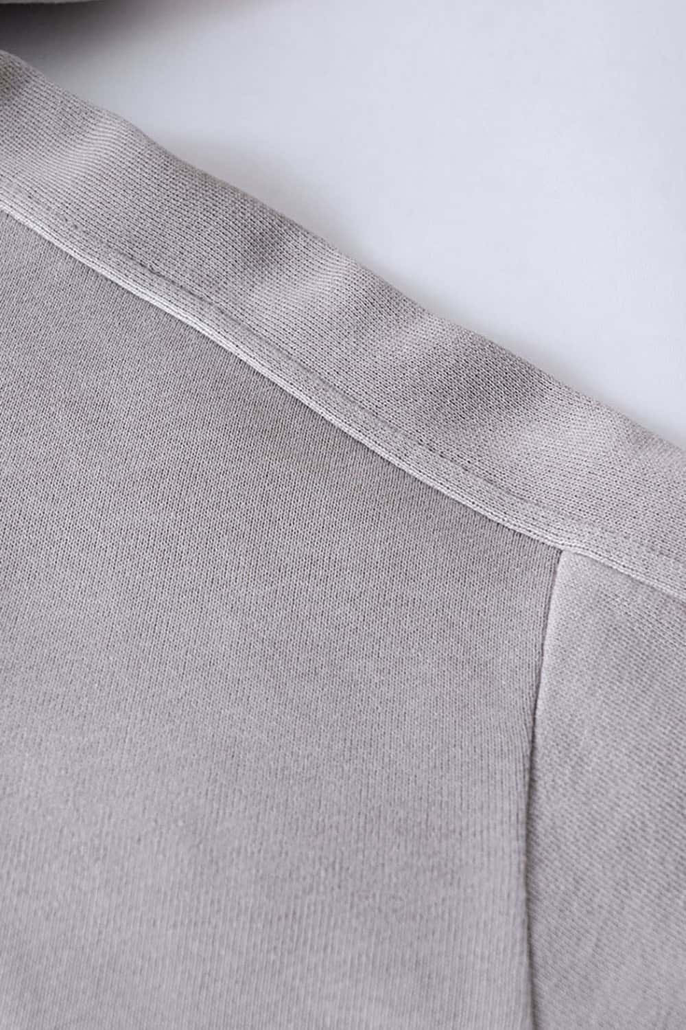 Washed Distressed Oversized Hoodie - Vintage Medium Gray