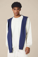 Multi-Functional Wrap Scarf - Navy Blue