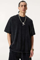 Double-Layer Panel Tee - Fried Snowflakes