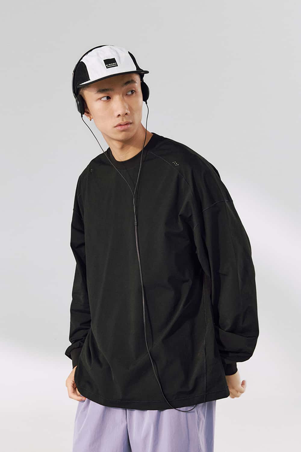 High-Stretch Performance Long Sleeve - Black