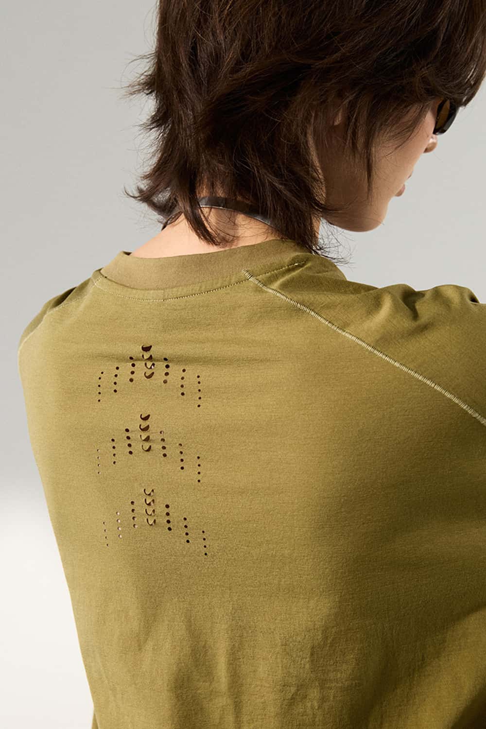 High-Stretch Performance Long Sleeve - Mud Green