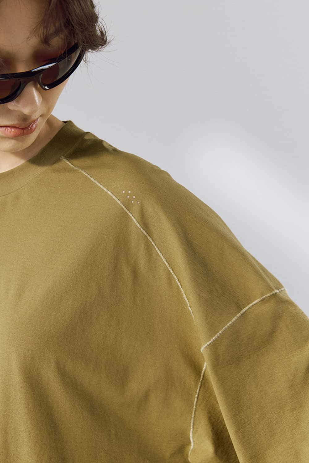 High-Stretch Performance Long Sleeve - Mud Green