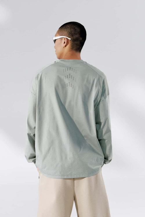 High-Stretch Performance Long Sleeve - Stone Gray