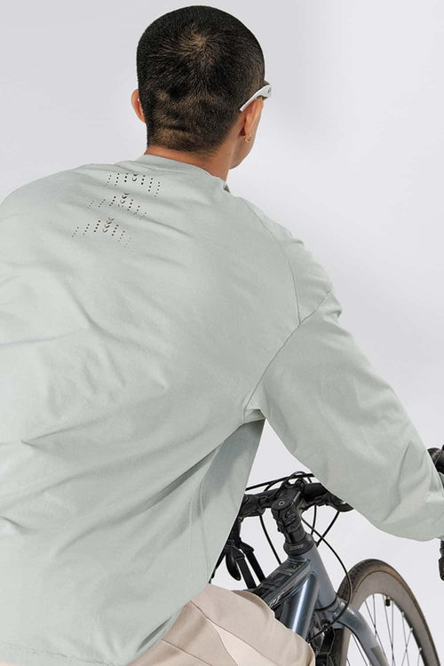 High-Stretch Performance Long Sleeve - Stone Gray