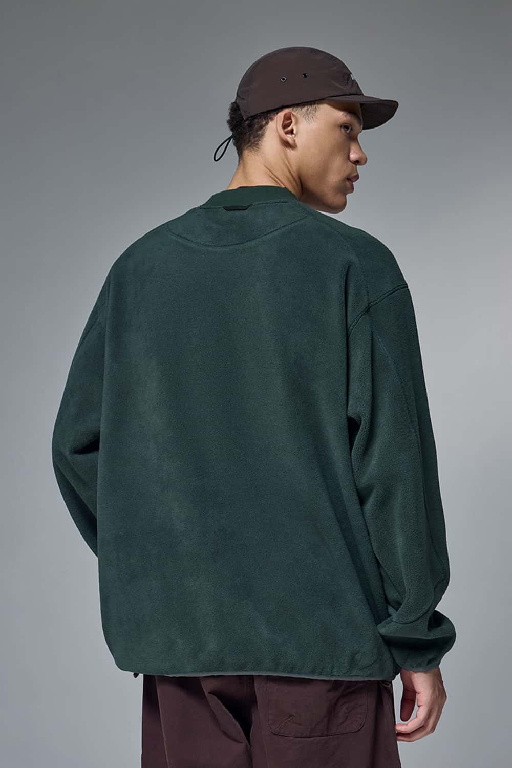 Premium Fleece Crewneck Sweatshirt - Green