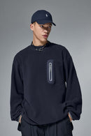 Premium Fleece Crewneck Sweatshirt - Navy Blue