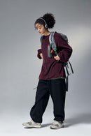 Premium Fleece Crewneck Sweatshirt - Red
