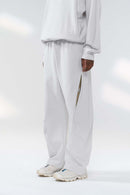Performance Drawstring Curved Pants - Gray