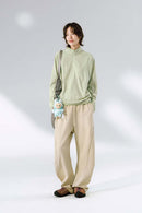 Performance Drawstring Curved Pants - Khaki