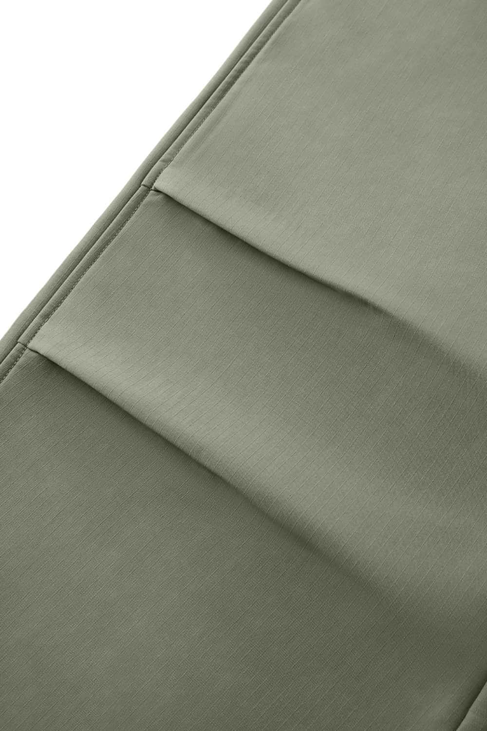 Windproof Fleece-Lined Active Pants - Green