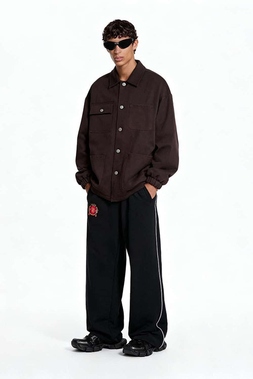 Classic Detroit Workwear Jacket - Ebony Black