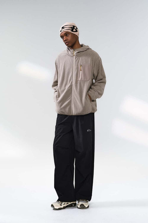 Outdoor Quick-Dry Parachute Pants - Black