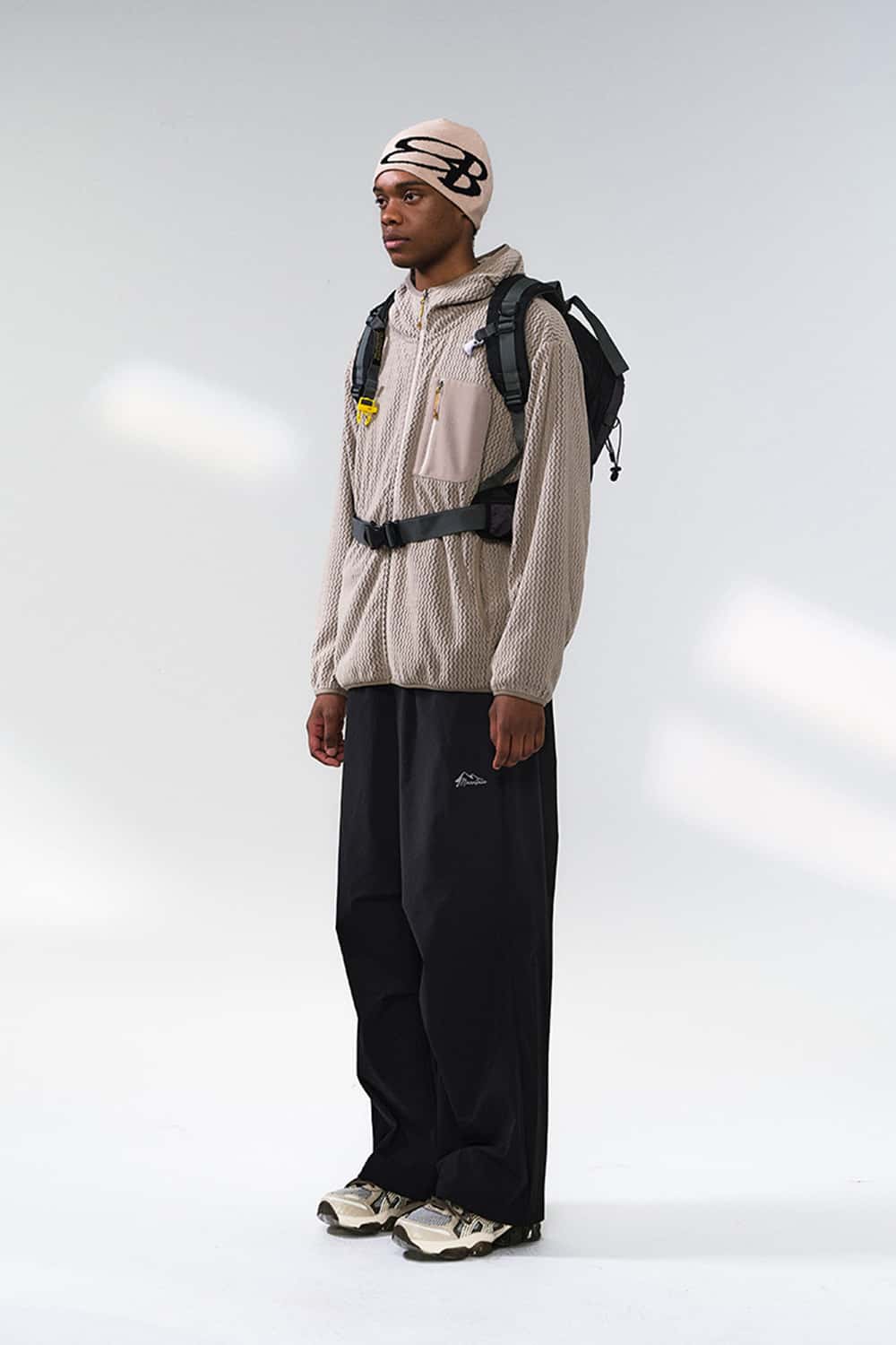 Outdoor Quick-Dry Parachute Pants - Black