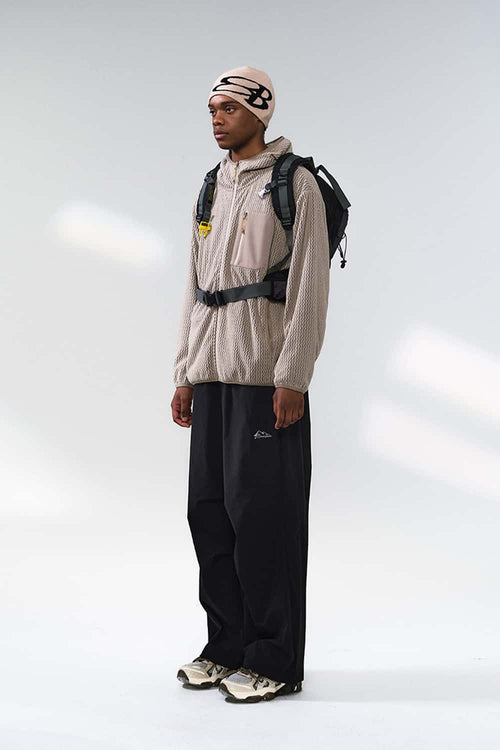 Outdoor Quick-Dry Parachute Pants - Black