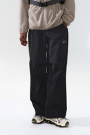 Outdoor Quick-Dry Parachute Pants - Black