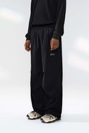 Outdoor Quick-Dry Parachute Pants - Black