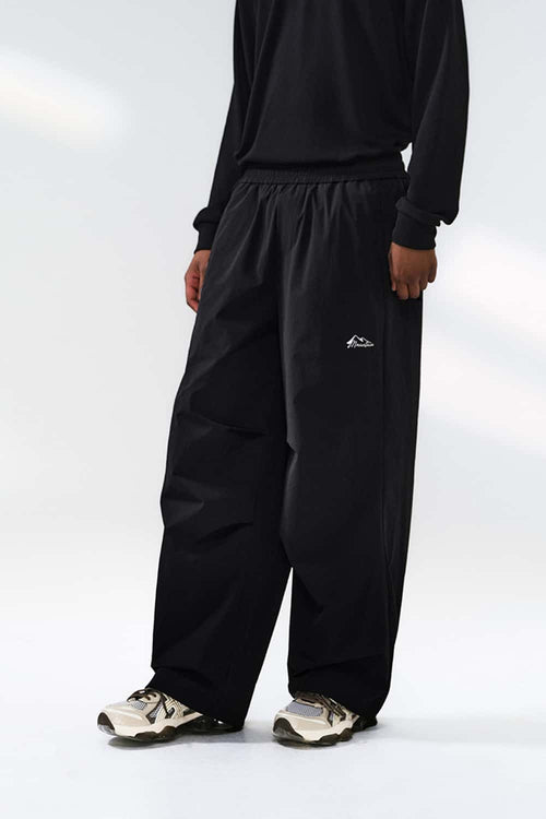 Outdoor Quick-Dry Parachute Pants - Black
