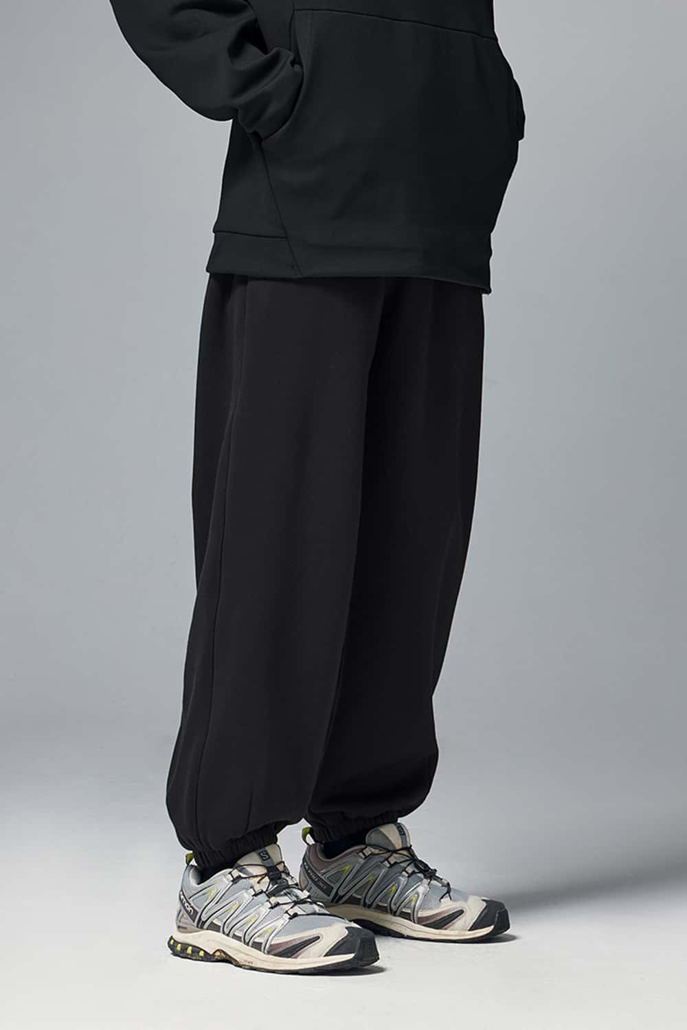 Premium Fleece Jogger Pants - Black
