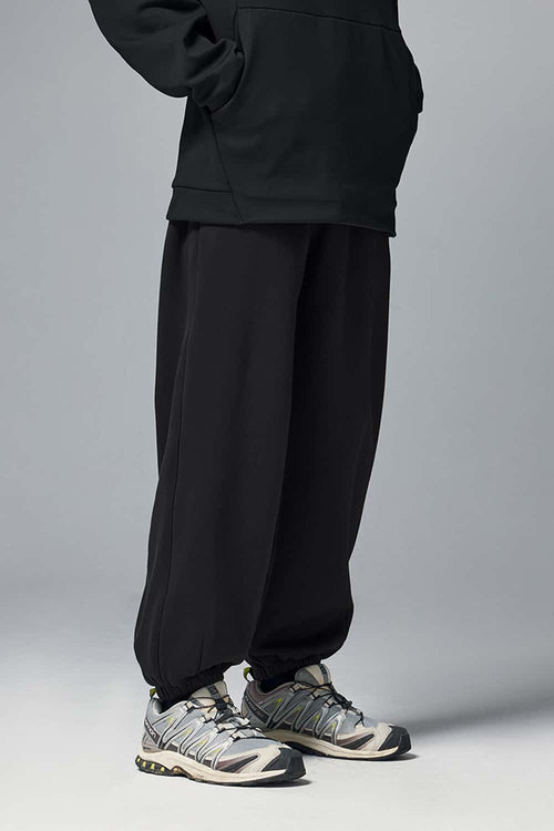 Premium Fleece Jogger Pants - Black