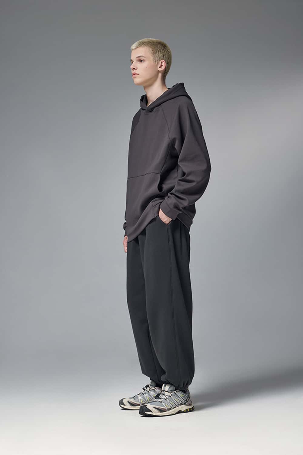 Premium Fleece Jogger Pants - Dark Gray