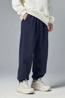 Premium Fleece Jogger Pants - Navy Blue