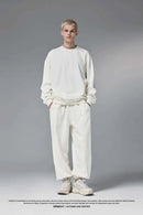 Premium Fleece Jogger Pants - Off White