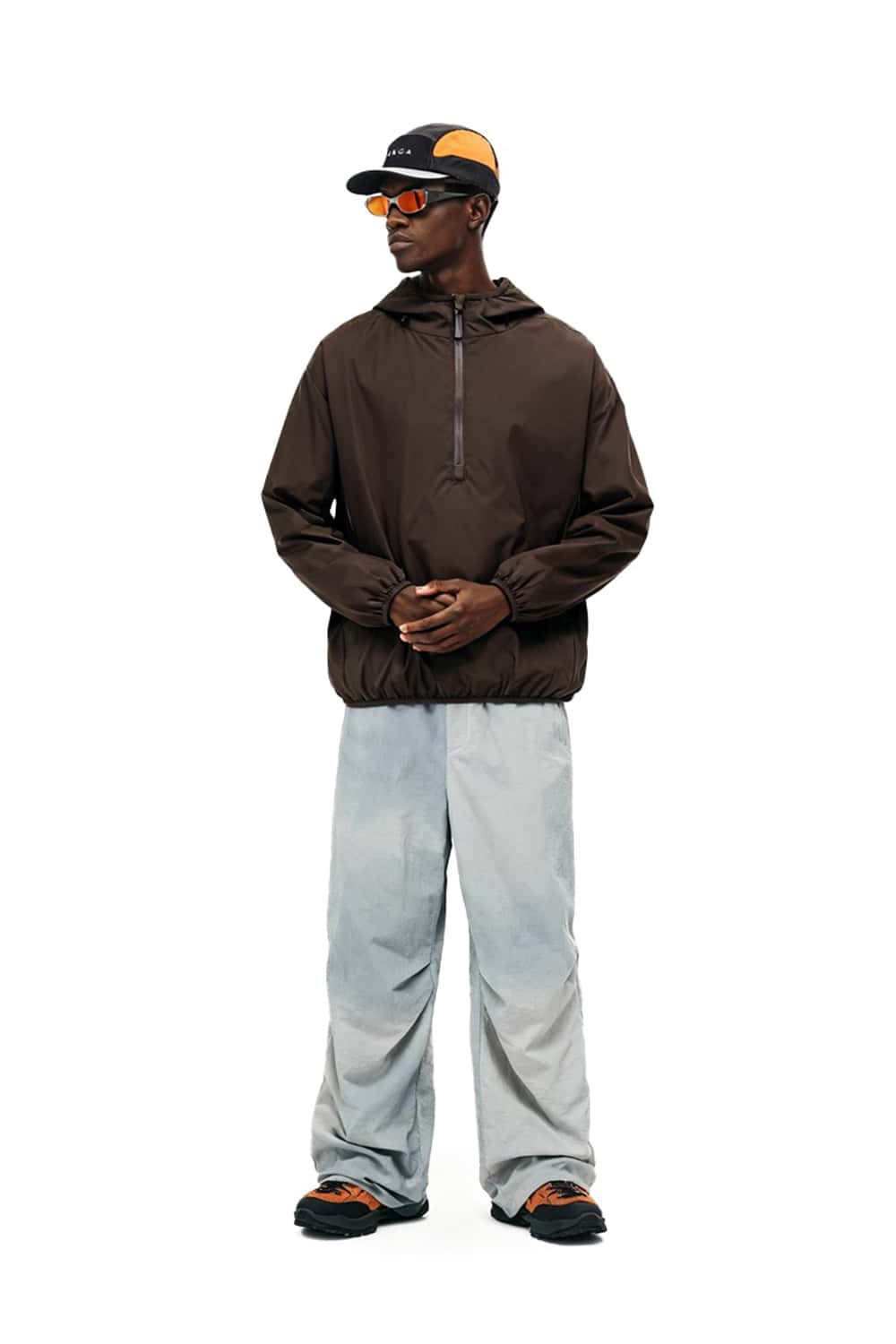 Lightweight Waterproof Winter Jacket - Brown
