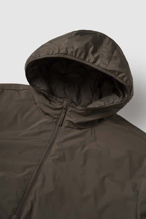 Lightweight Waterproof Winter Jacket - Brown