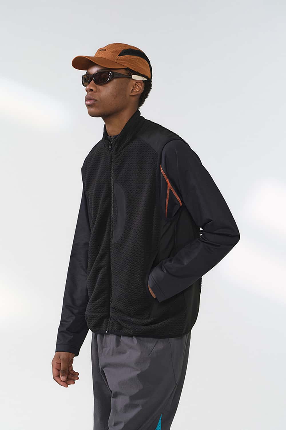 Technical Lightweight Utility Vest - Black