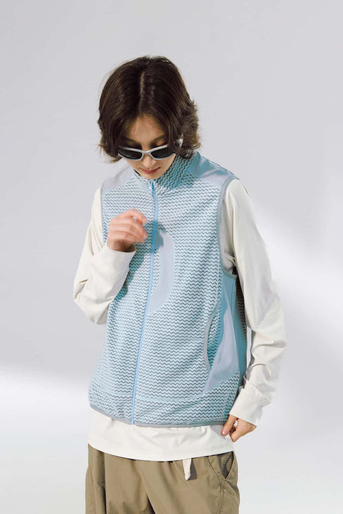 Technical Lightweight Utility Vest - Blue
