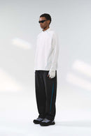 Color-Block Outdoor Hiking Pants - Black