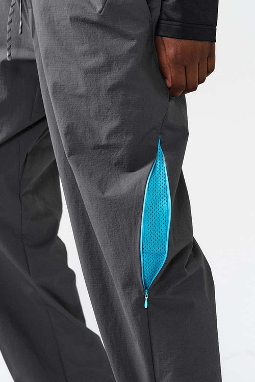 Color-Block Outdoor Hiking Pants - Gray