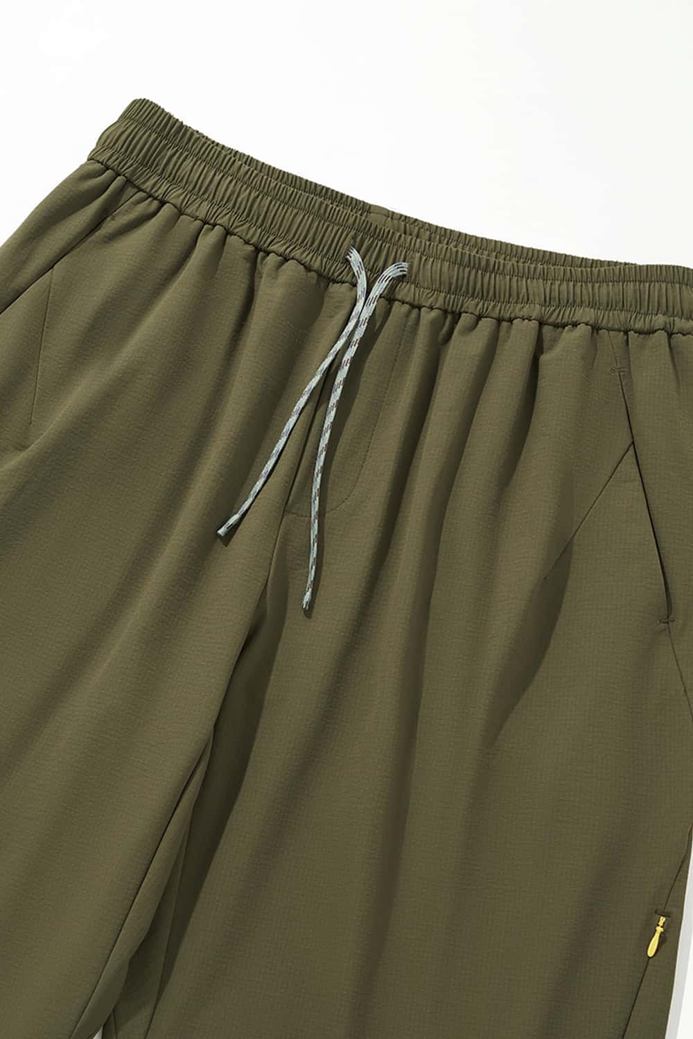 Color-Block Outdoor Hiking Pants - Olive