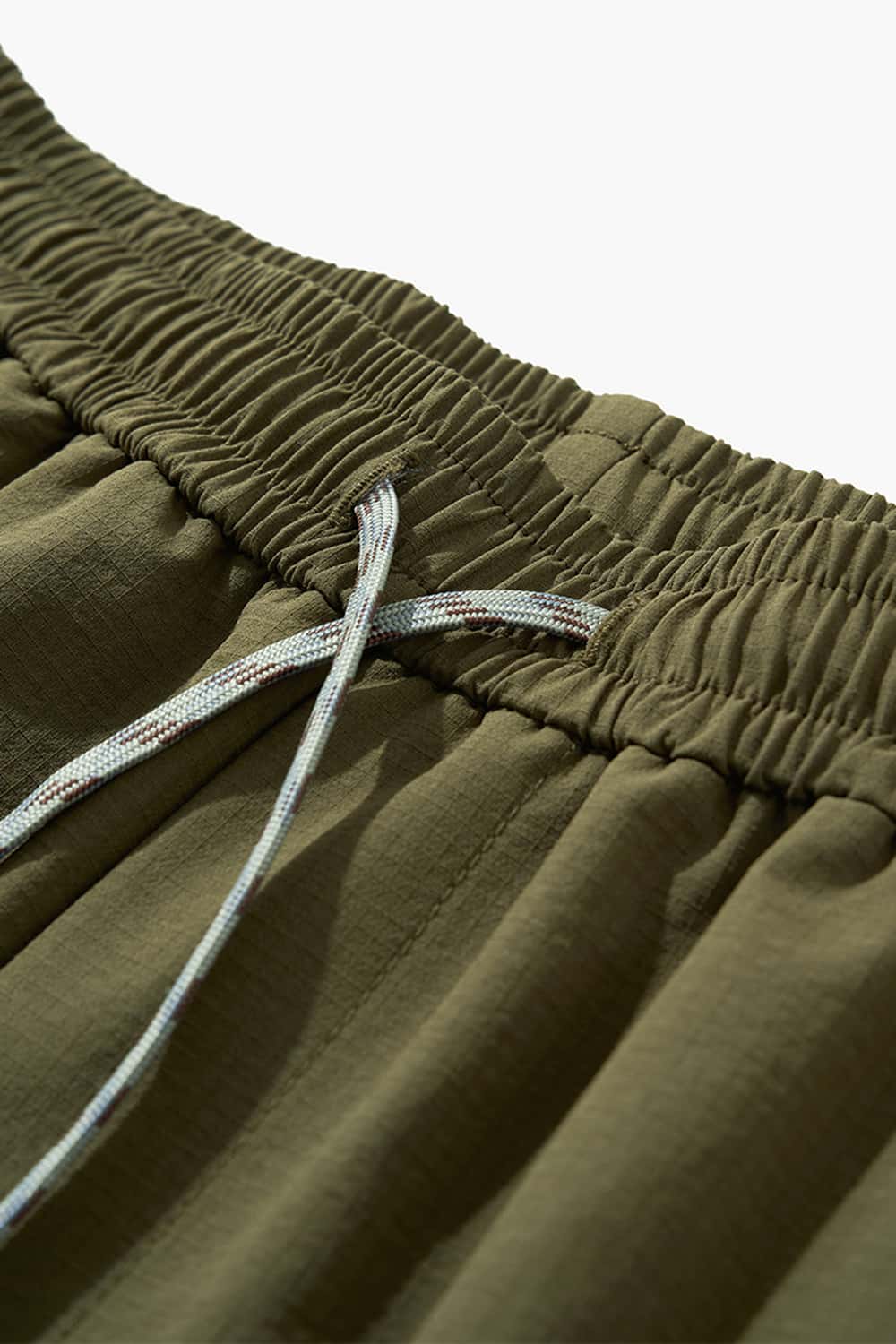 Color-Block Outdoor Hiking Pants - Olive