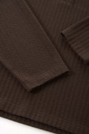 Premium Henley Long-Sleeve Thermal - Dark Brown