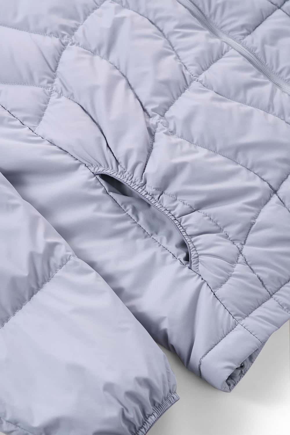 Ultra-Lightweight Hooded Puffer Jacket - Purple